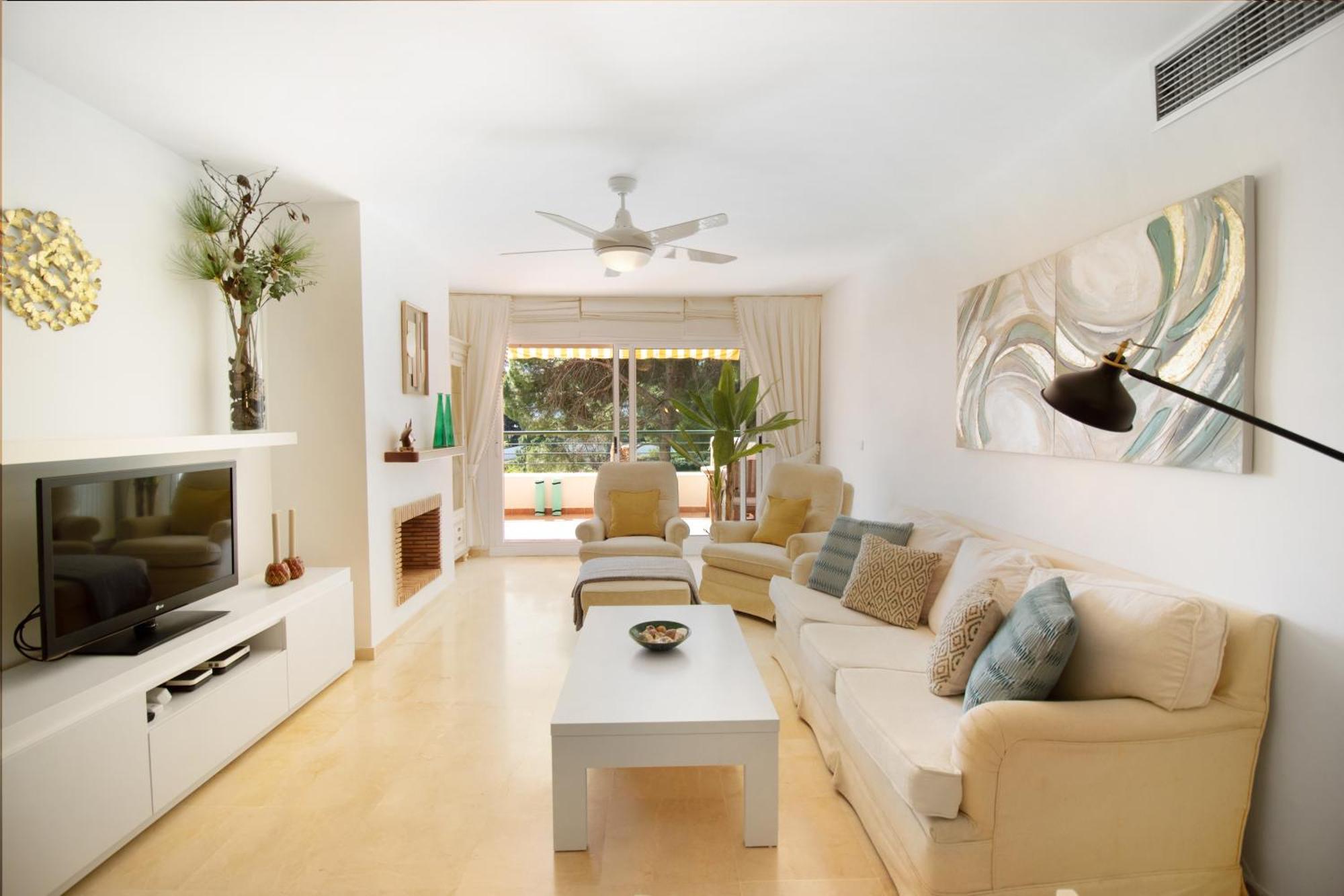 Apartament Apartamento Con Espectaculares Vistas Al Golf En Marbella - Xallas 2 3 Zewnętrze zdjęcie